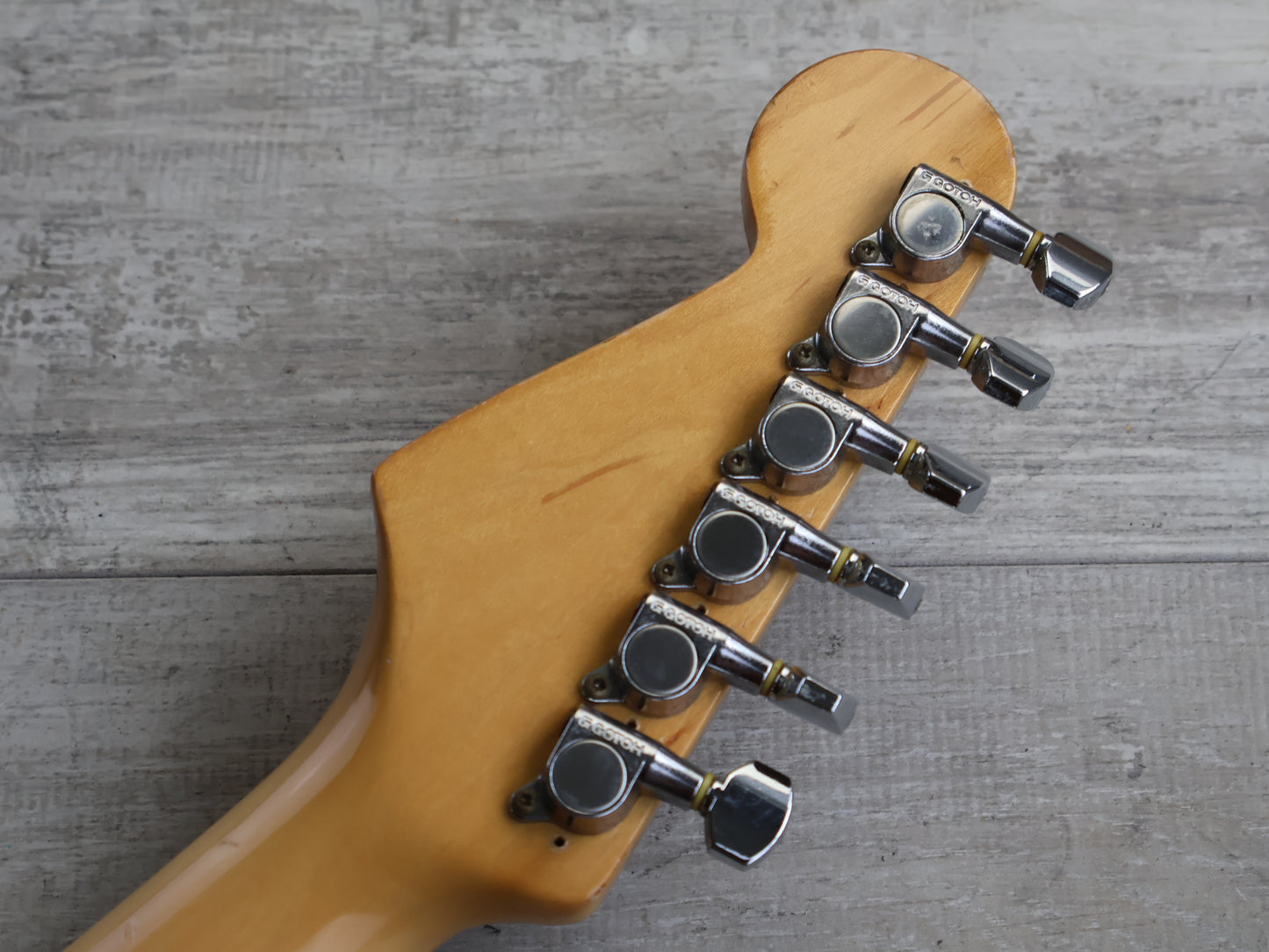 1980's Moon PGM Japan Custom Order ST-177 Bartolini HSS Stratocaster (Natural)