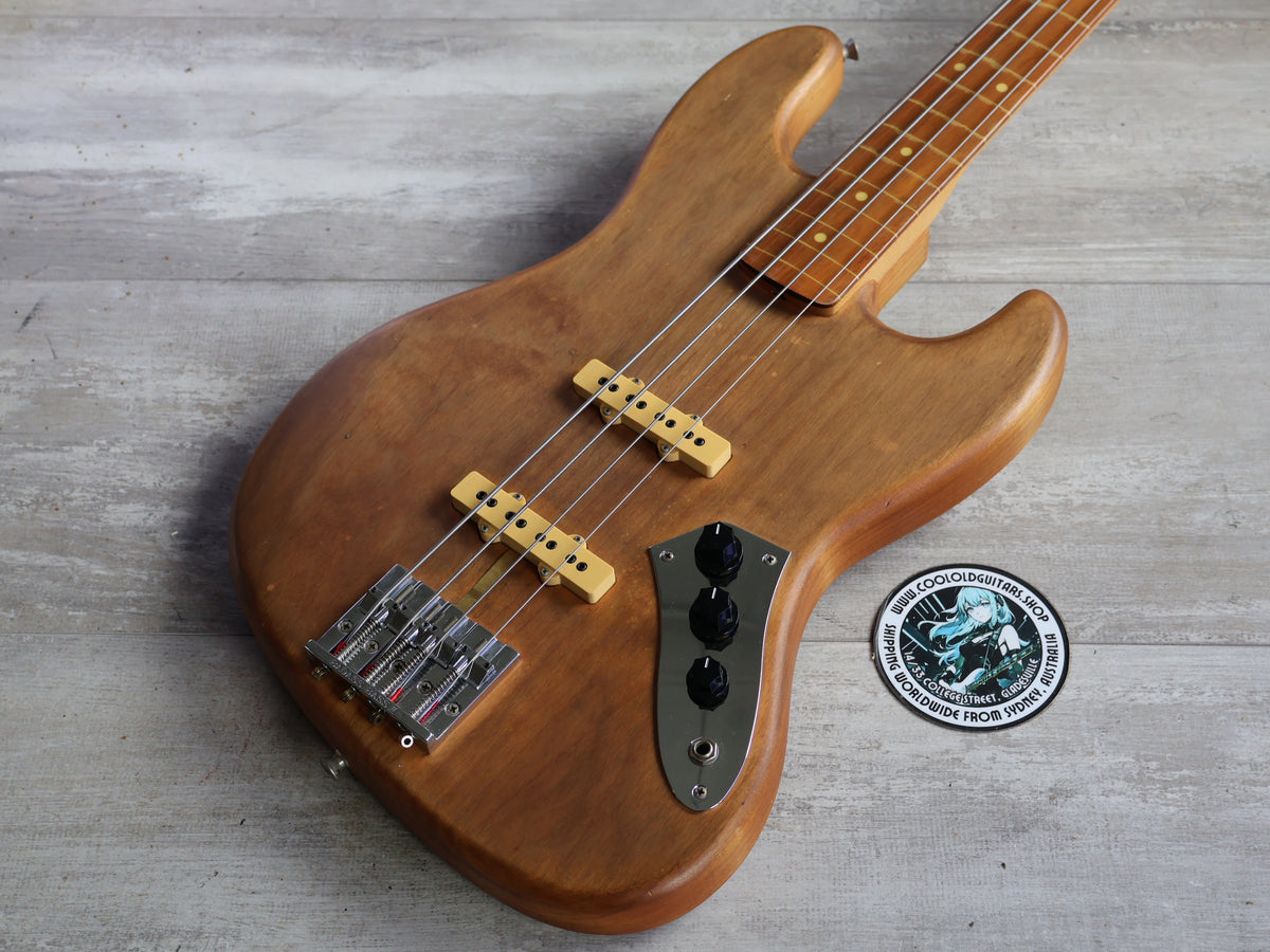 1993 Fender Japan JB62 '62 Reissue Fretless Jazz Bass (Natural)