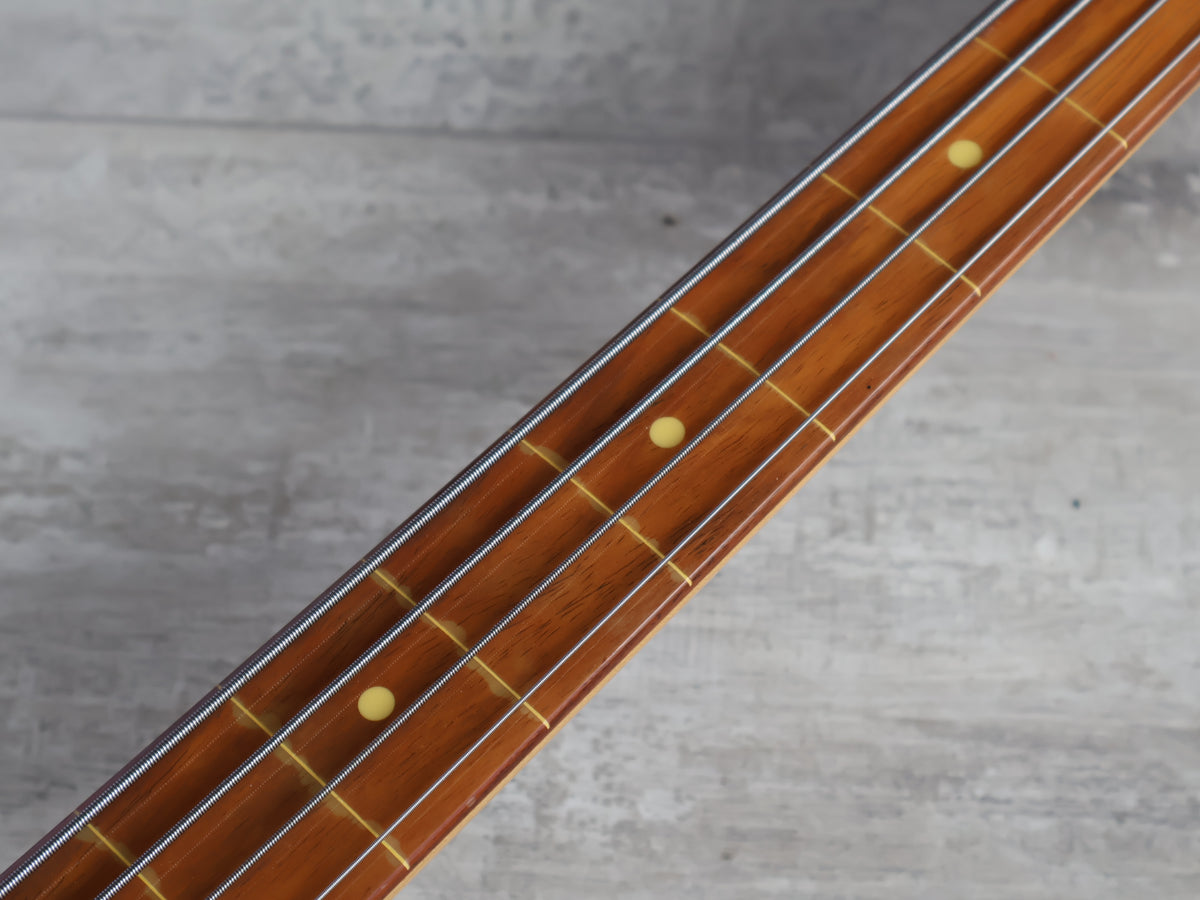 1993 Fender Japan JB62 '62 Reissue Fretless Jazz Bass (Natural)