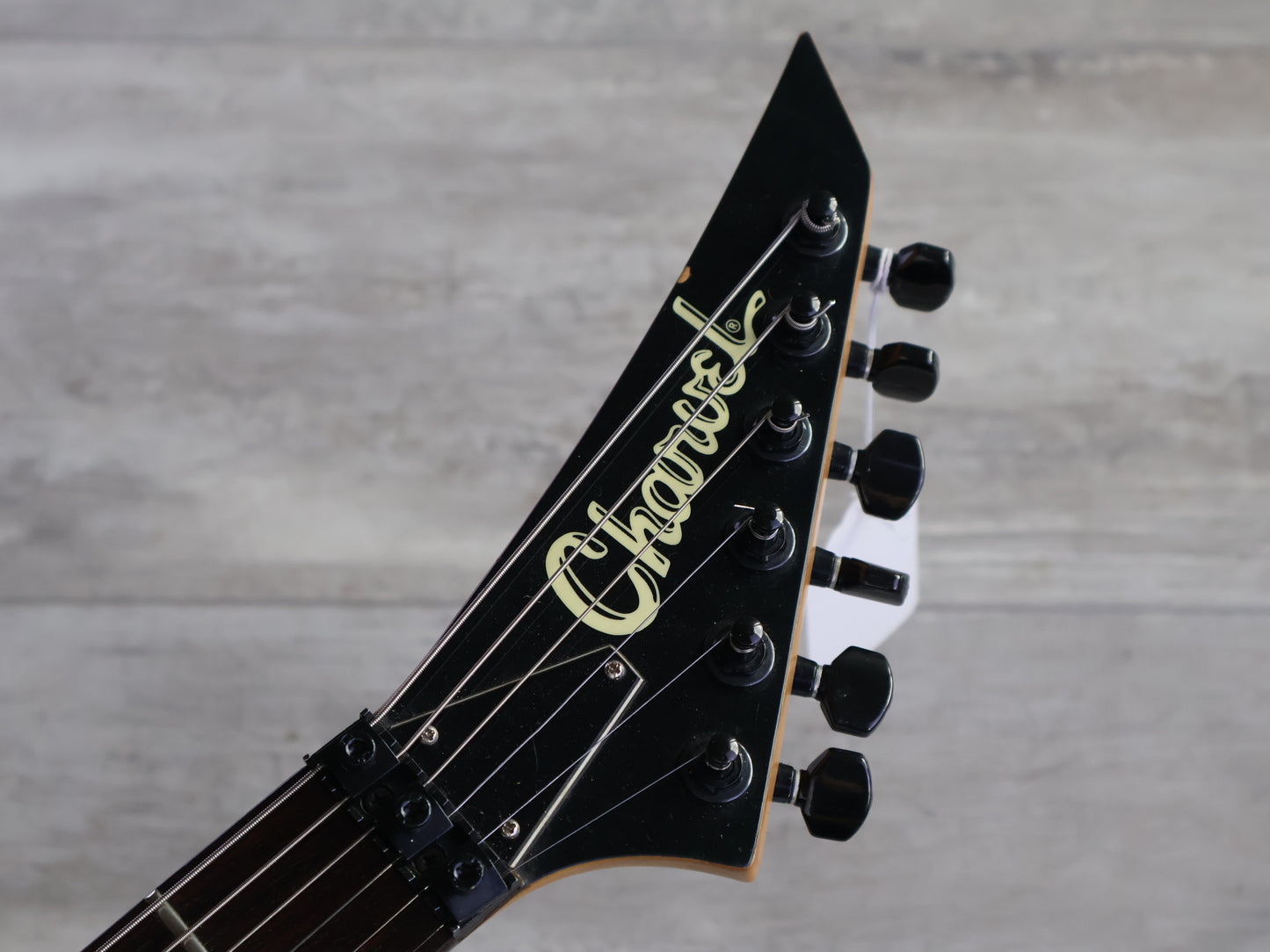 1989 Charvel Japan Model 3DR Predator w/EMG's (Candy Apple Red)