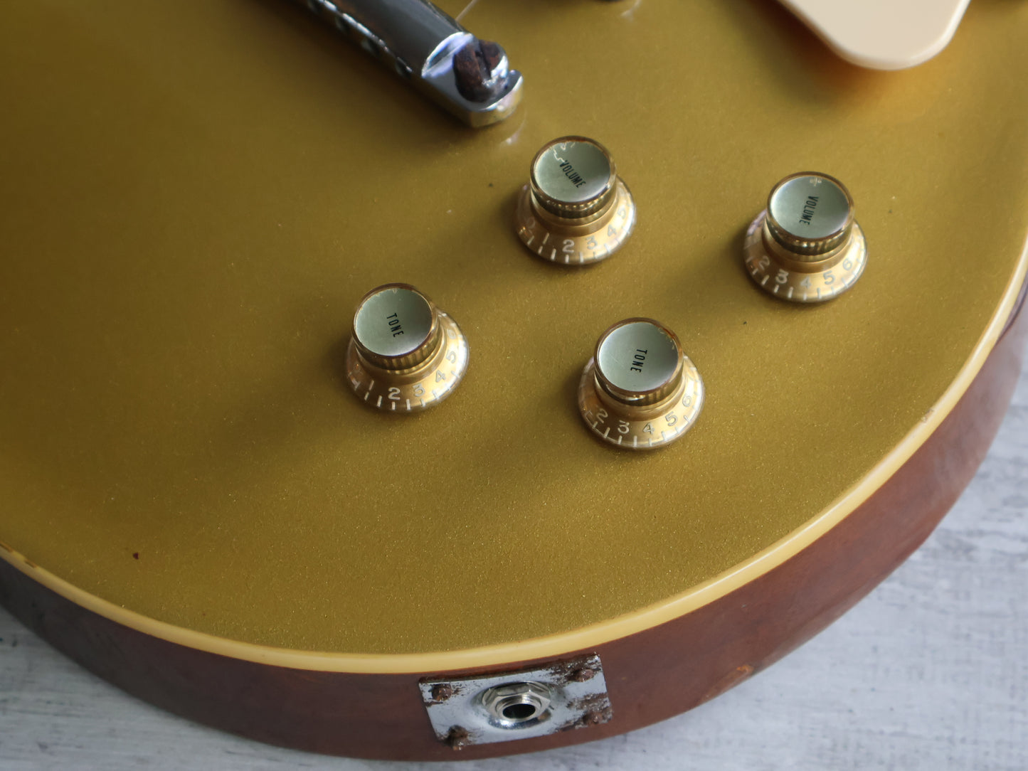 1975 Greco Japan EG-550GS Les Paul Deluxe (Goldtop)