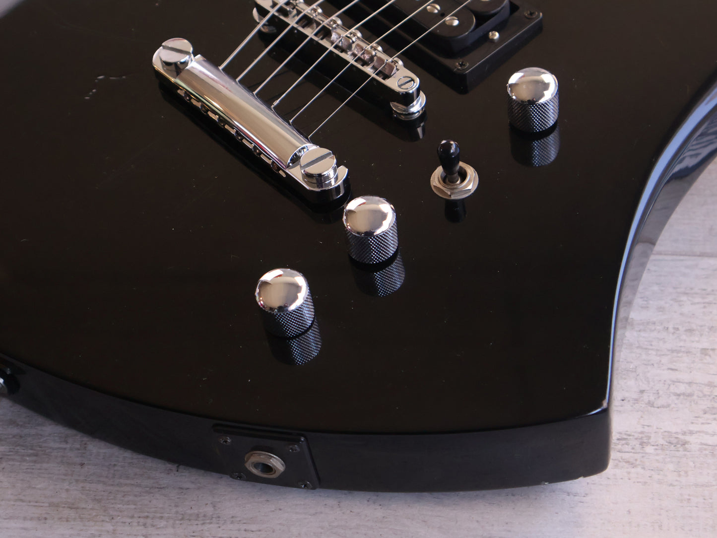 1990's Aria Pro II Mockingbird (Black)