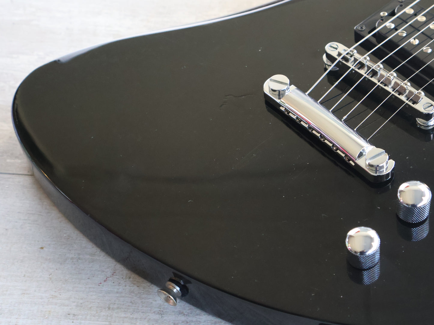 1990's Aria Pro II Mockingbird (Black)