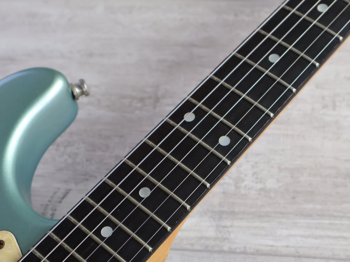 1980's Schecter "Dallas Era" Stratocaster w/Roland GK-2 (Ice Blue Metallic)