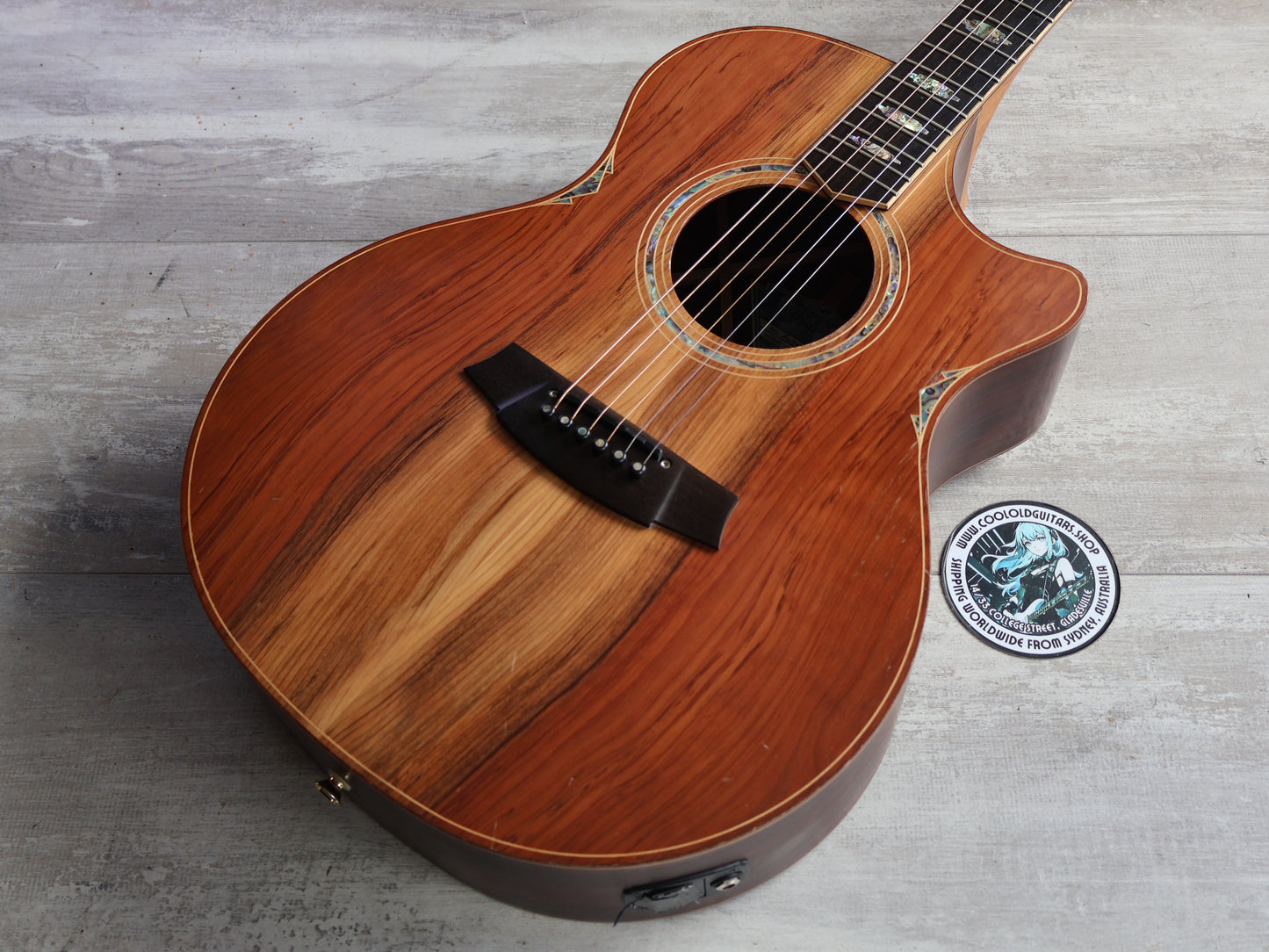 2015 Cole Clark AN3EC-RDRW 'Redwood' Angel 3 Acoustic Electric