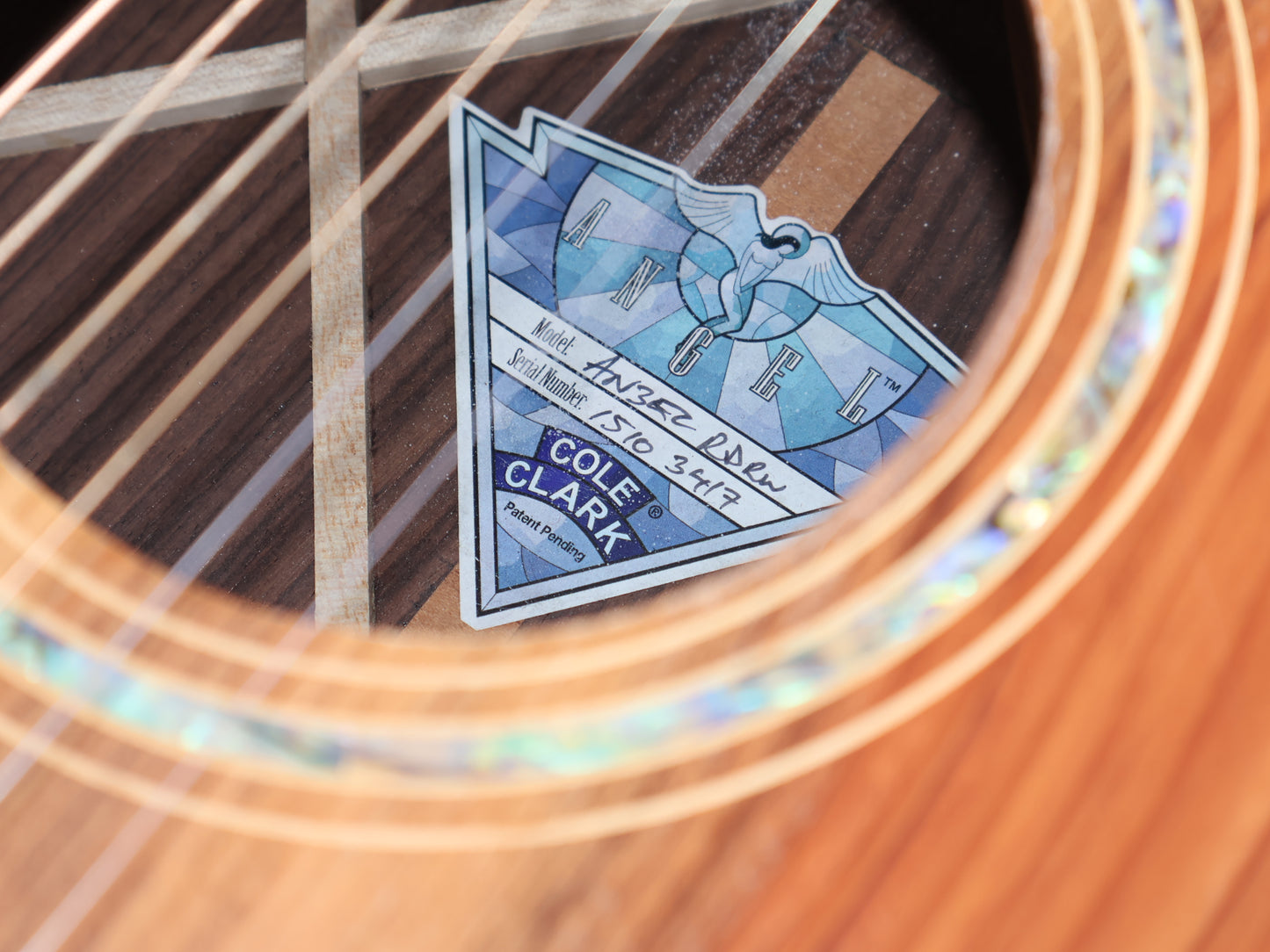 2015 Cole Clark AN3EC-RDRW 'Redwood' Angel 3 Acoustic Electric