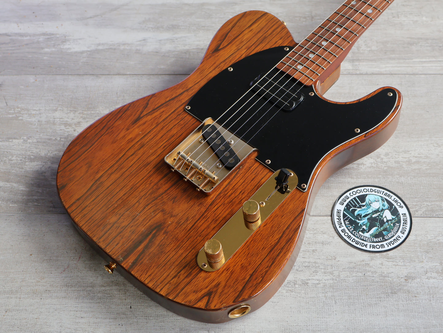 1990 Fender Japan Custom Order Made Telecaster (Walnut Stain)