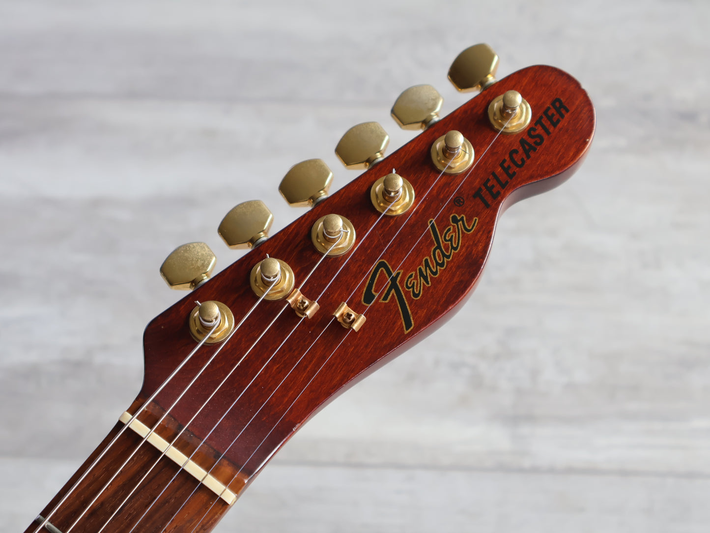 1990 Fender Japan Custom Order Made Telecaster (Walnut Stain)