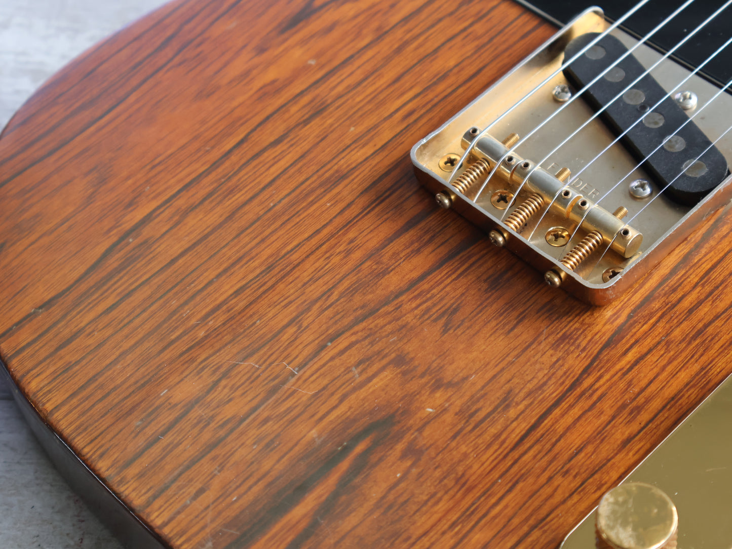 1990 Fender Japan Custom Order Made Telecaster (Walnut Stain)