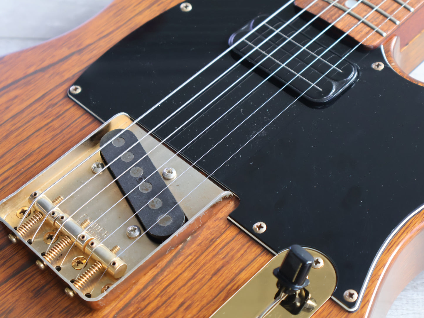 1990 Fender Japan Custom Order Made Telecaster (Walnut Stain)