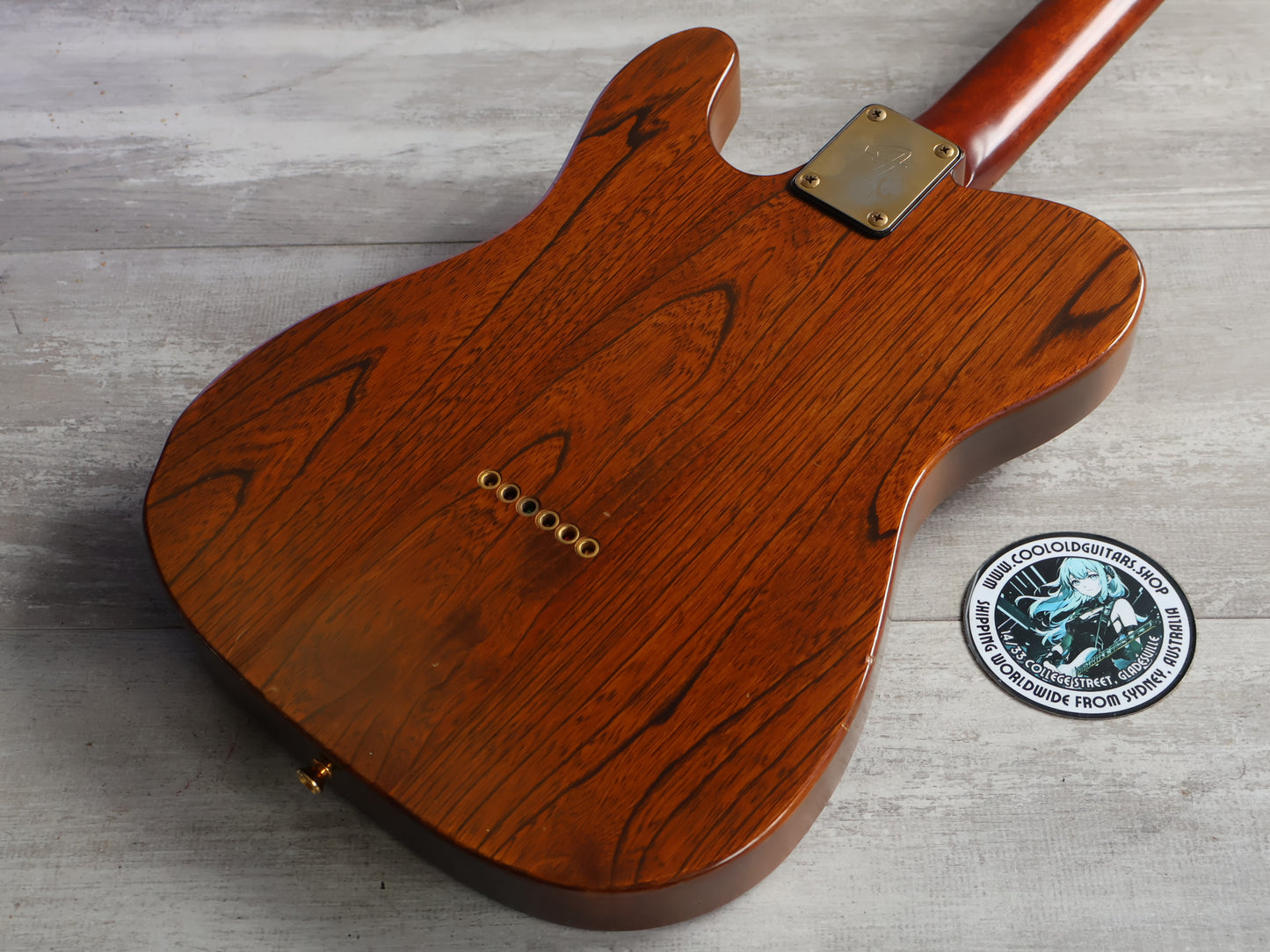 1990 Fender Japan Custom Order Made Telecaster (Walnut Stain)