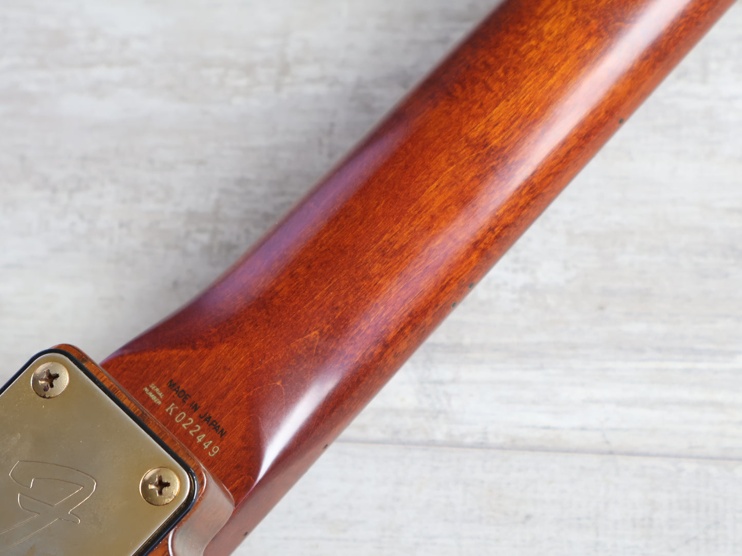 1990 Fender Japan Custom Order Made Telecaster (Walnut Stain)