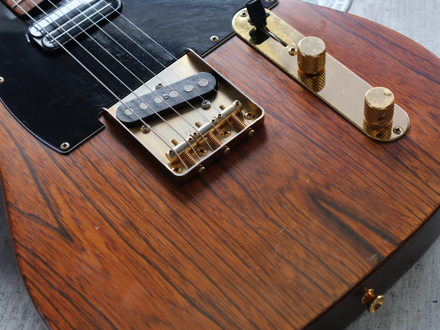 1990 Fender Japan Custom Order Made Telecaster (Walnut Stain)