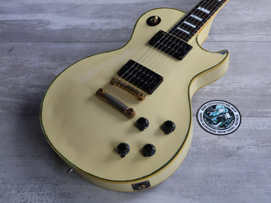1987 Burny Japan RLC-60 Les Paul Custom (White)