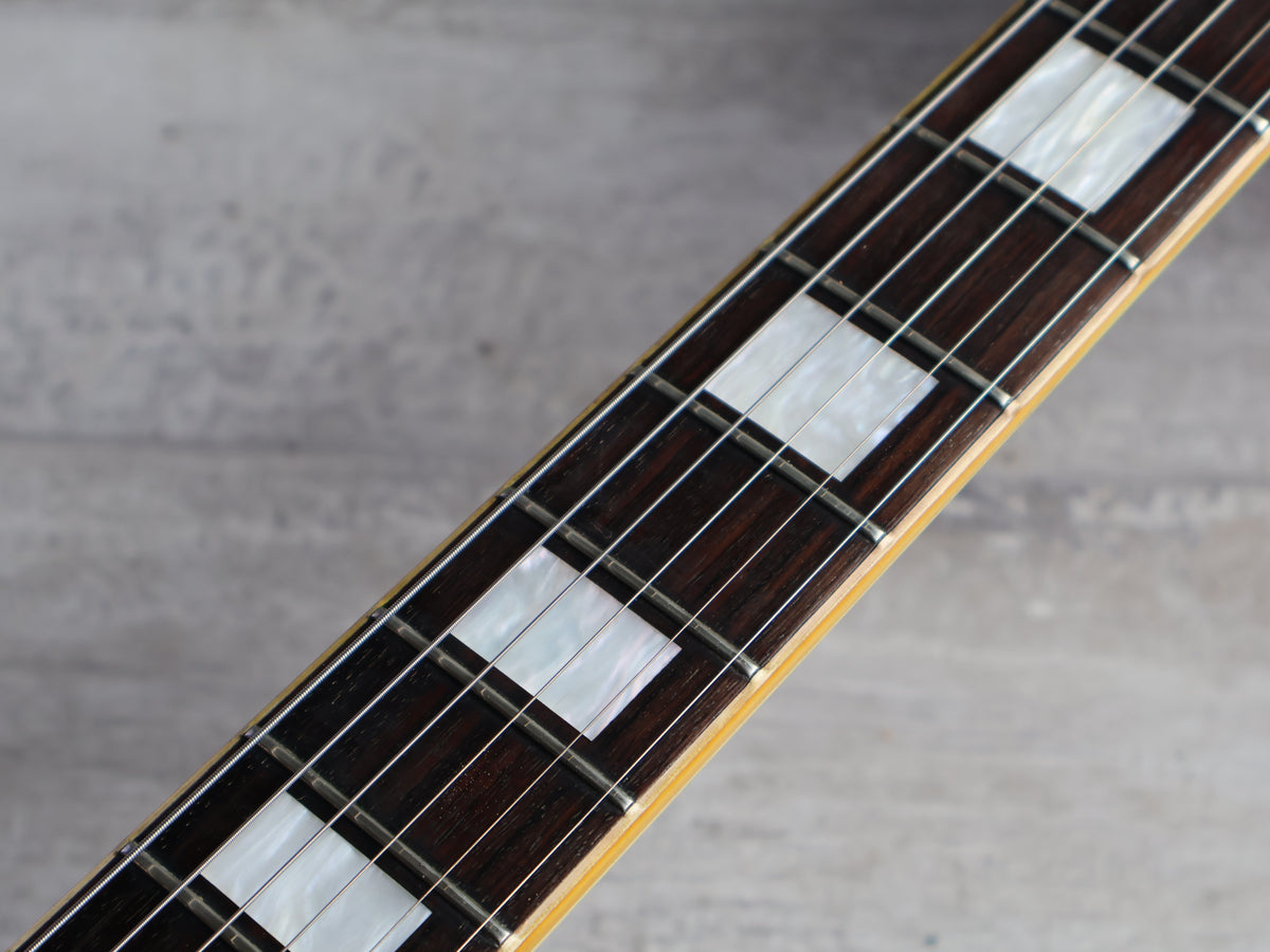 1987 Burny Japan RLC-60 Les Paul Custom (White)