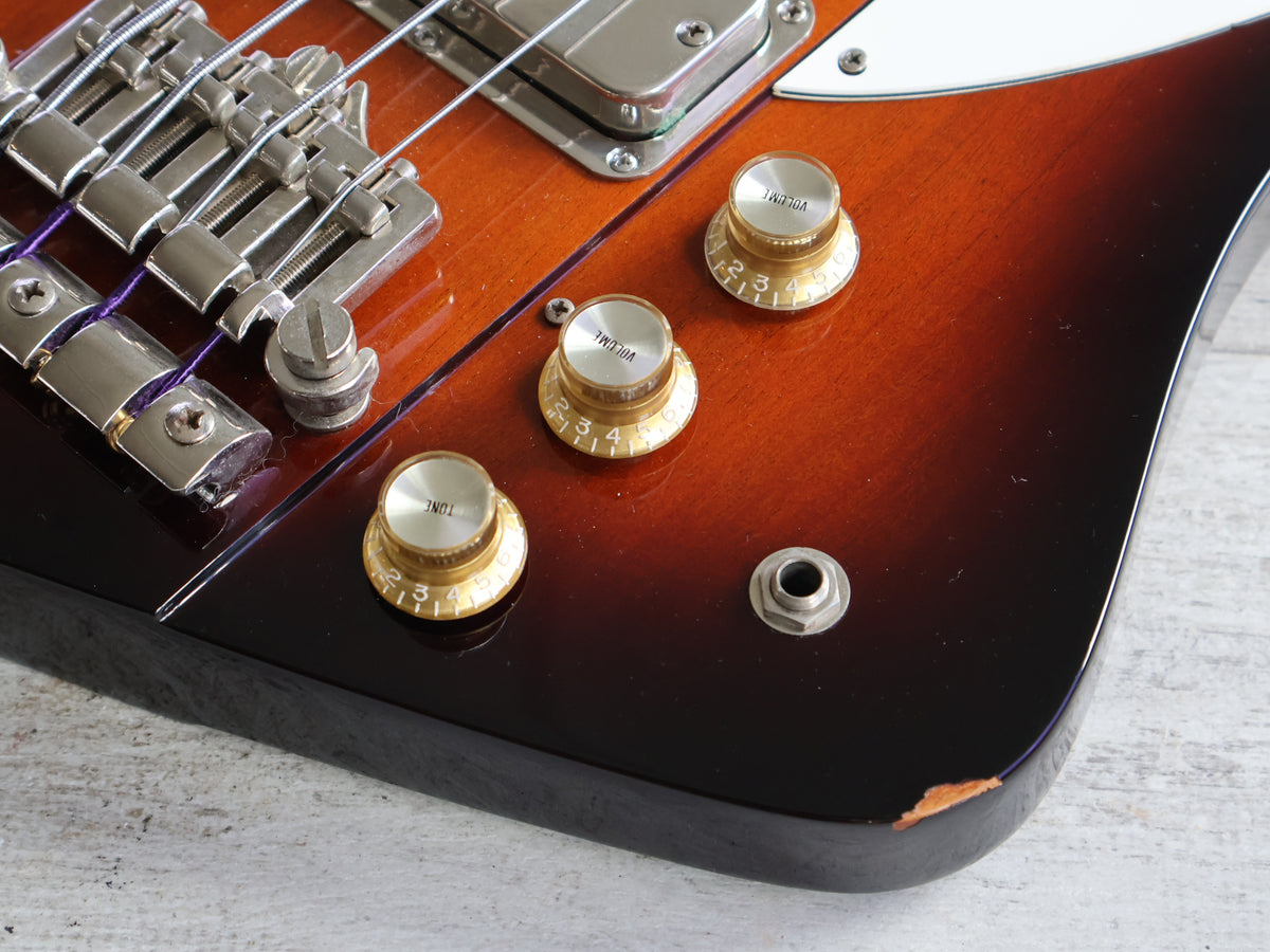 1990 Epiphone Japan TB-90 Thunderbird Bass (Sunburst)