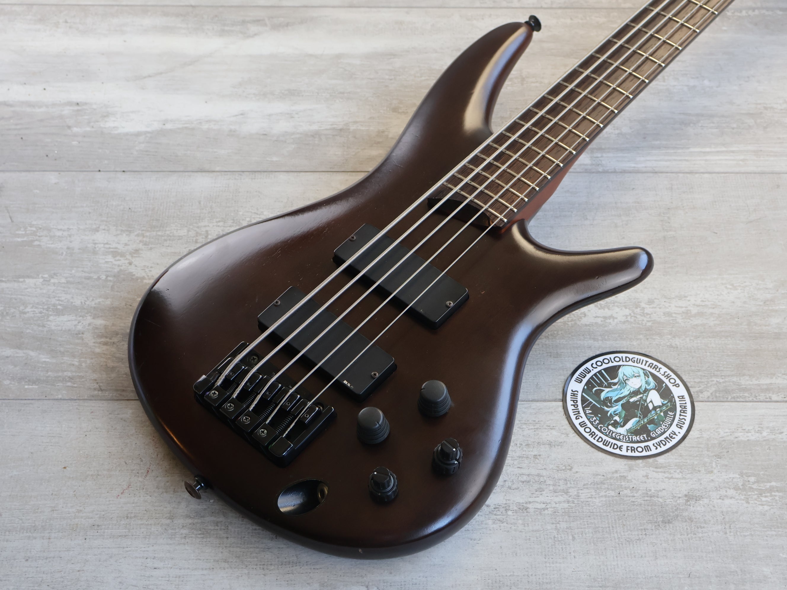 2001 Ibanez Japan SR755 SDGR Sound Gear 5-String Bass (Walnut