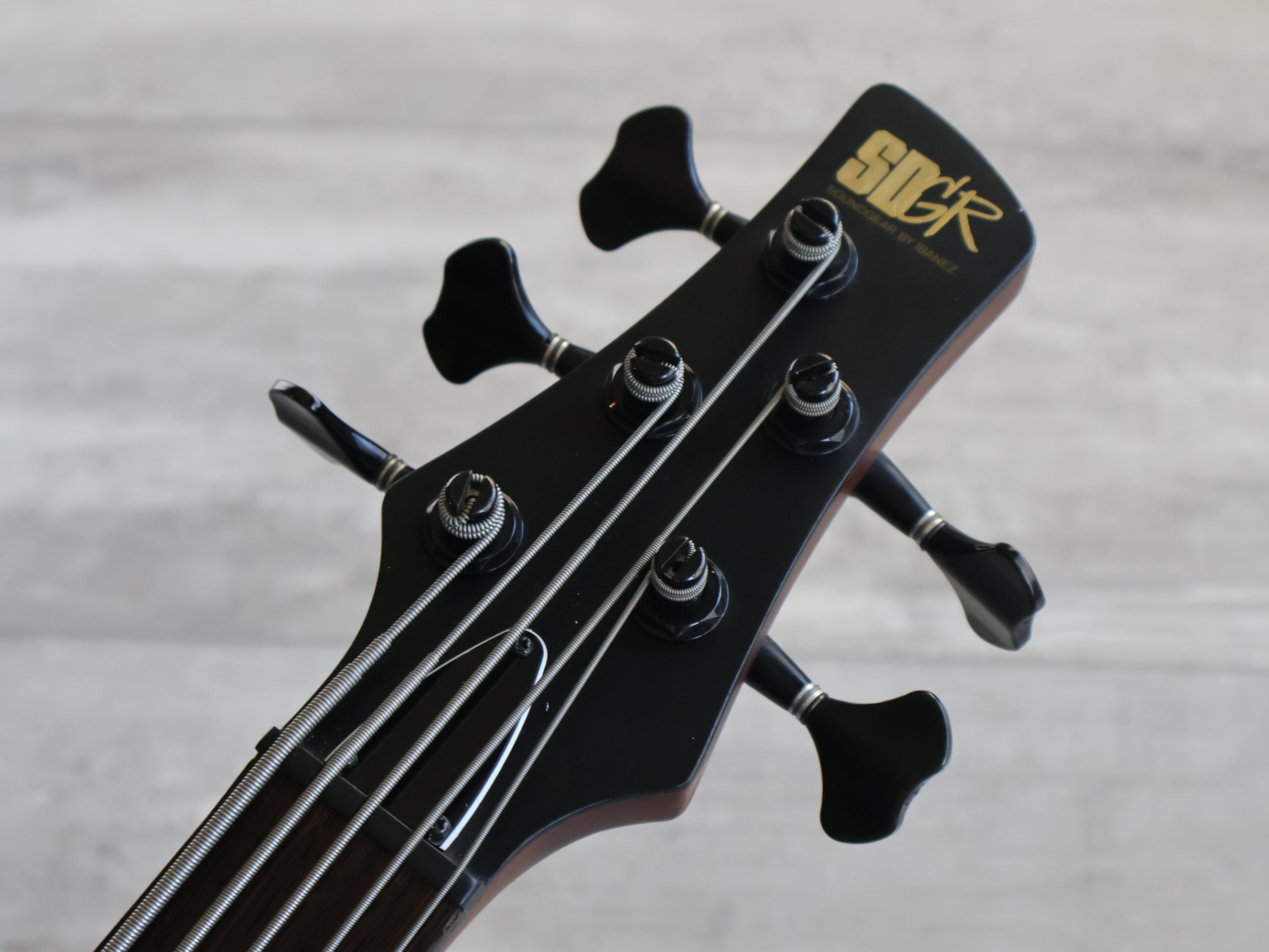 Ibanez SR755 5弦ベース PJベース 2001 Ibanez Japan SR755 SDGR Sound Gear 5-String Bass (Walnut