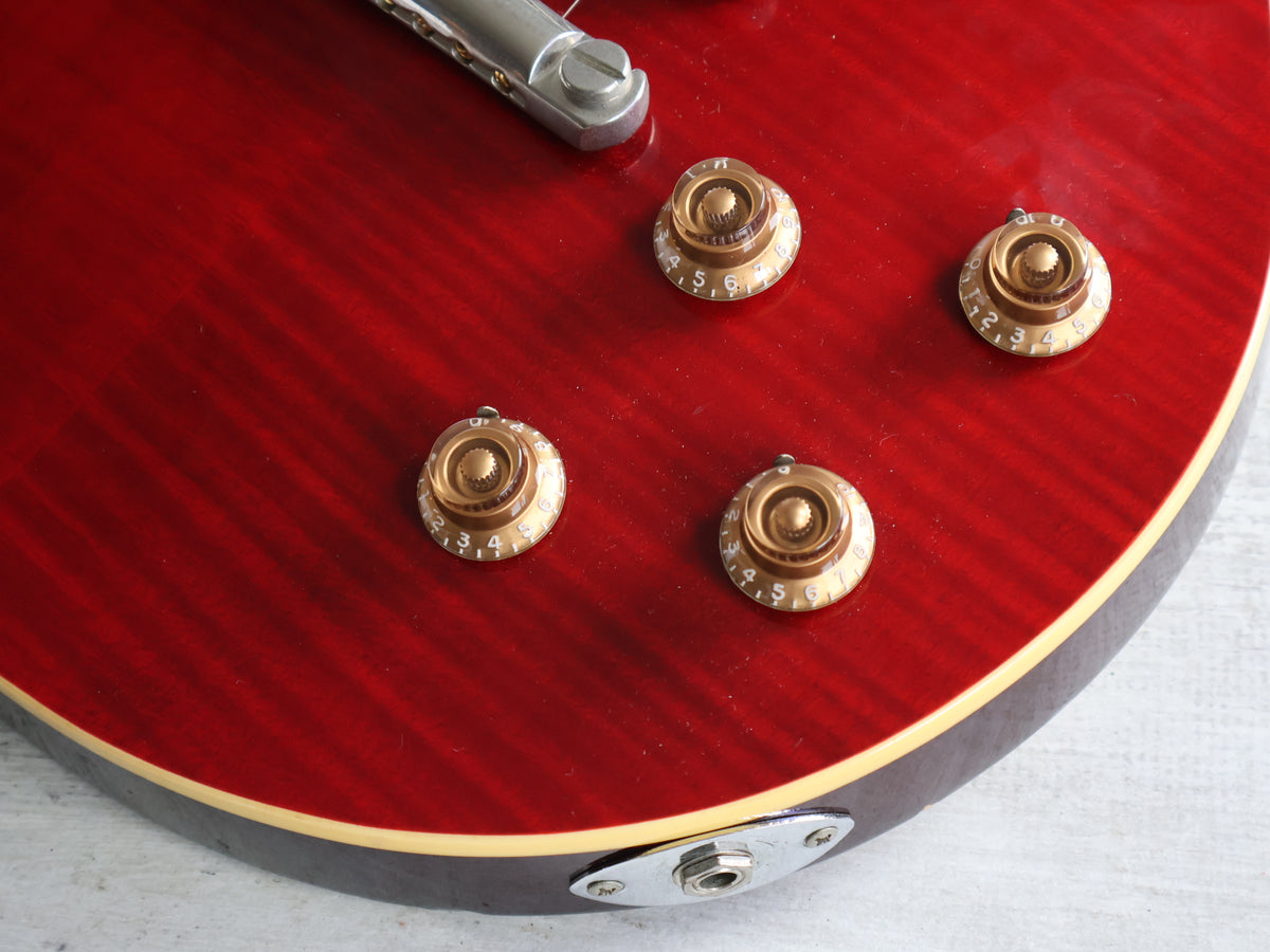 2009 Burny LSD-55N Les Paul Slim (Torino Red)