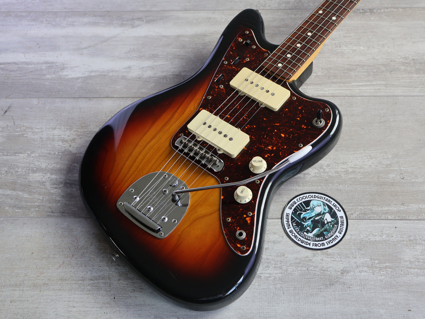 1985 Fender Japan "E Series" JM66-70 '66 Reissue Jazzmaster (Sunburst)