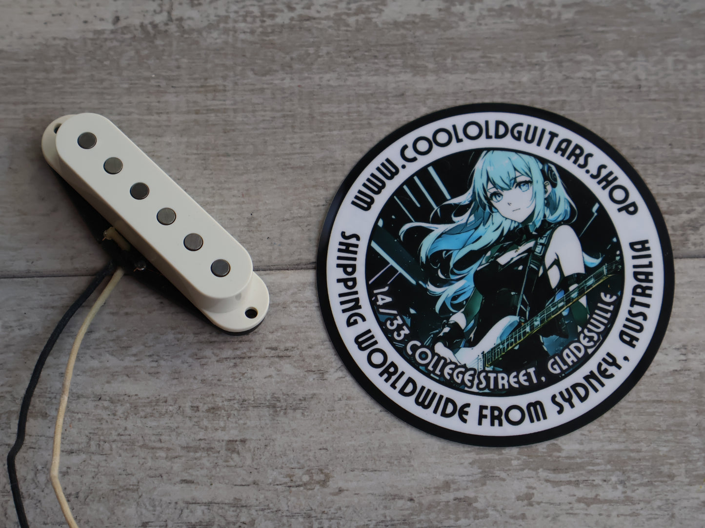 Lollar USA Stratocaster "Blonde" Neck Pickup (Parchment)