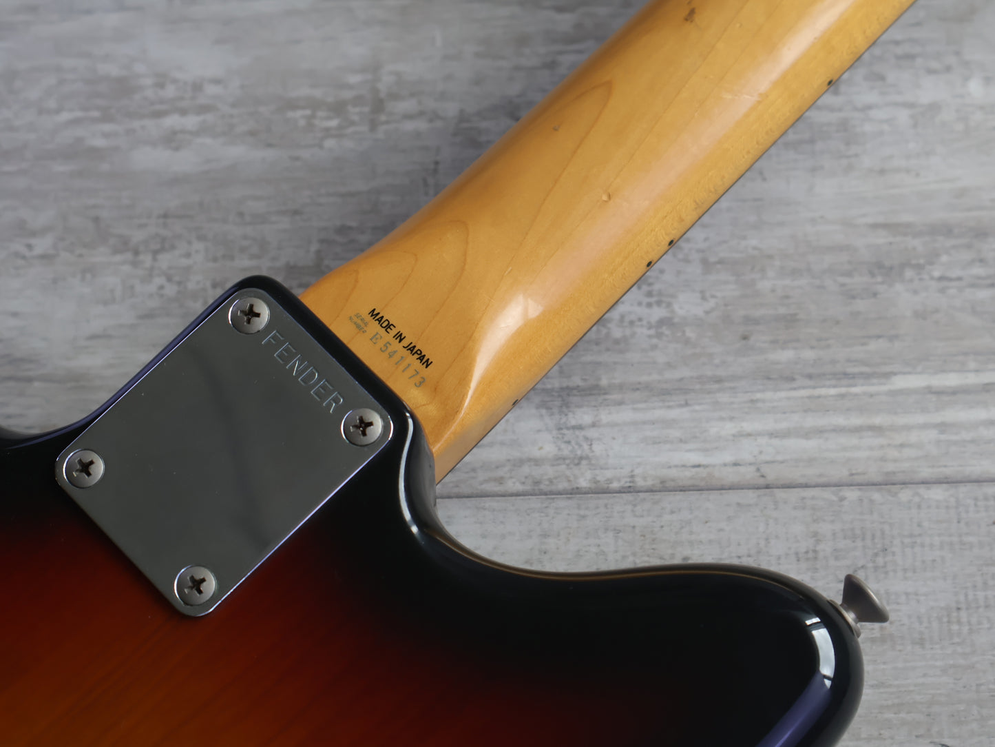 1985 Fender Japan "E Series" JM66-70 '66 Reissue Jazzmaster (Sunburst)