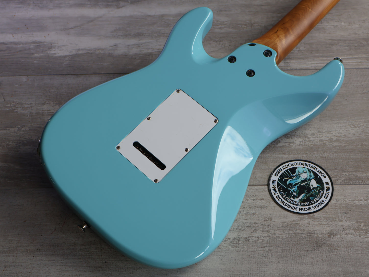 2021 Jackson MJ Series Misha Mansoor Signature So-Cal Caramelized Maple Fingerboard (Daphne Blue)
