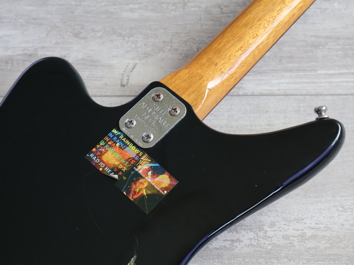 1960's Aria Japan (Matsumoku) 1532T Jaguar-Style Offset (Black - Radiohead)