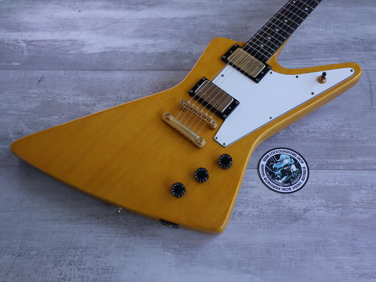 2000 Epiphone '58 1958 Reissue Korina Explorer (Aged Natural)