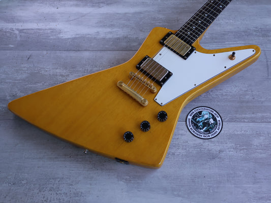 2000 Epiphone '58 1958 Reissue Korina Explorer (Aged Natural)