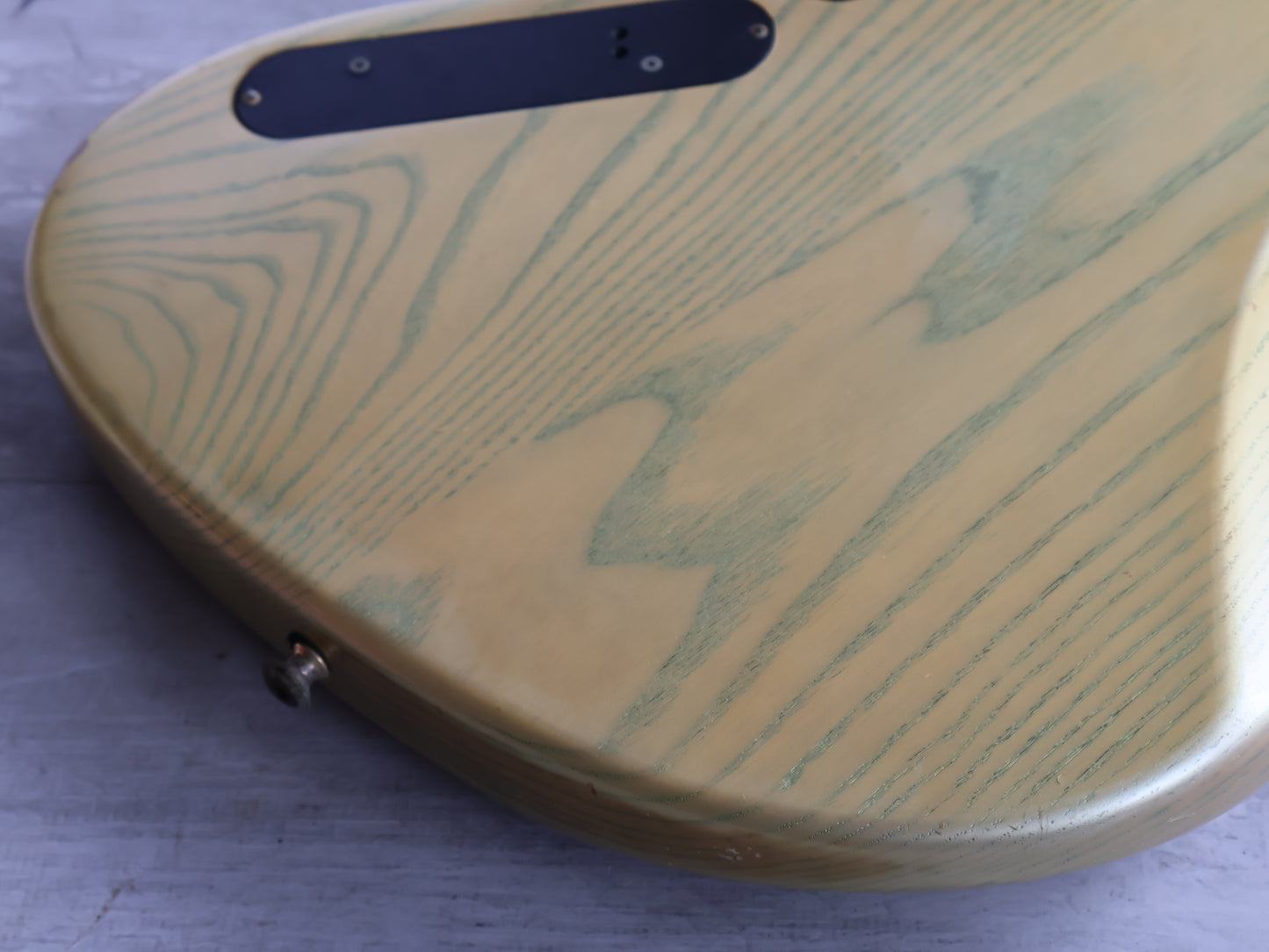 1990's P-Project Japan BUB-4 "Bottom Up Bass" Jazz Bass w/EMG's (Sakura Snowstorm)