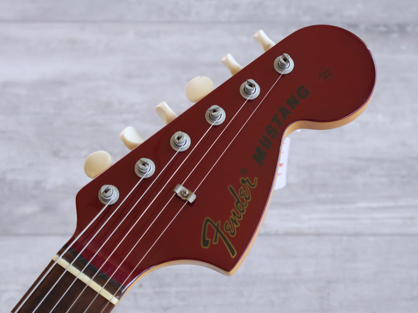 2006 Fender Japan MG73-85CO '73 Reissue Competition Mustang (Old Candy Apple Red)