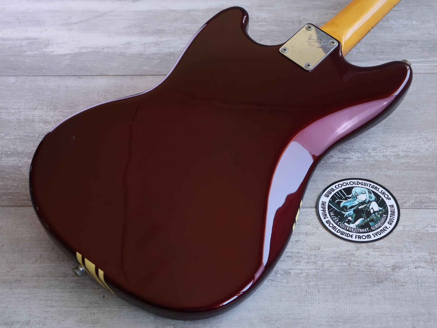 2006 Fender Japan MG73-85CO '73 Reissue Competition Mustang (Old Candy Apple Red)