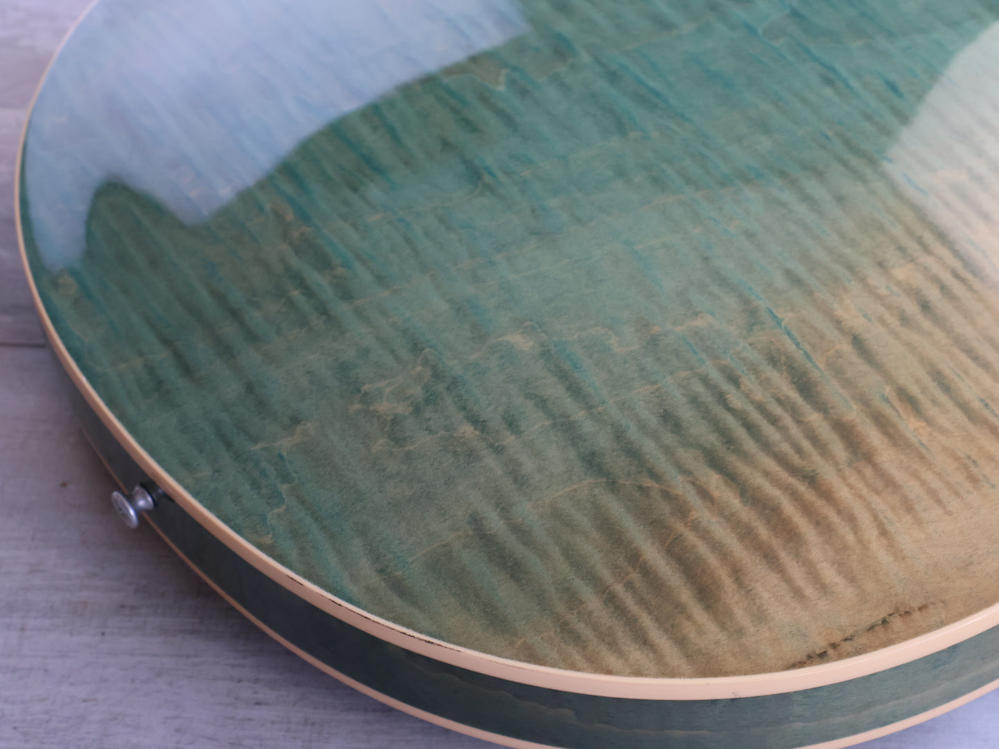 2016 Gibson USA Memphis ES-335 Semi Hollowbody (Figured Turquoise)