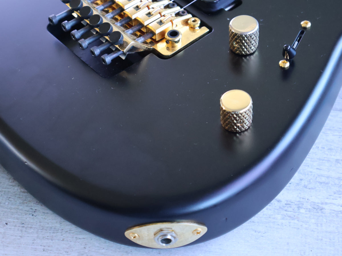 2023 Charvel Japan MJ San Dimas Style 1 HSS FR E Superstrat (Satin Black)