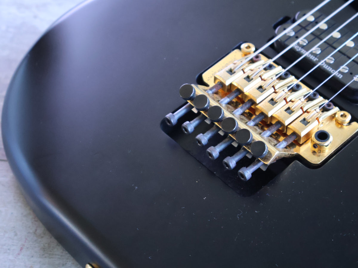 2023 Charvel Japan MJ San Dimas Style 1 HSS FR E Superstrat (Satin Black)