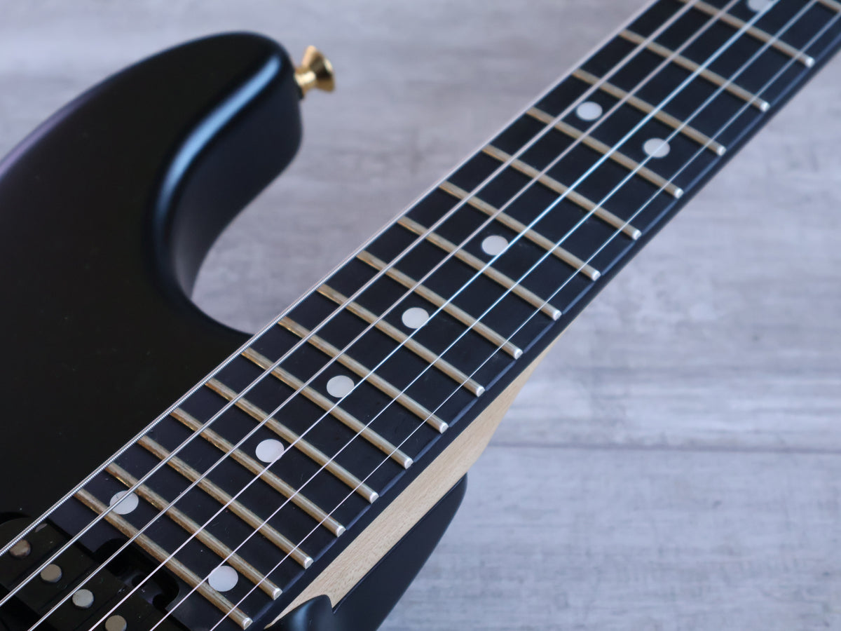 2023 Charvel Japan MJ San Dimas Style 1 HSS FR E Superstrat (Satin Black)