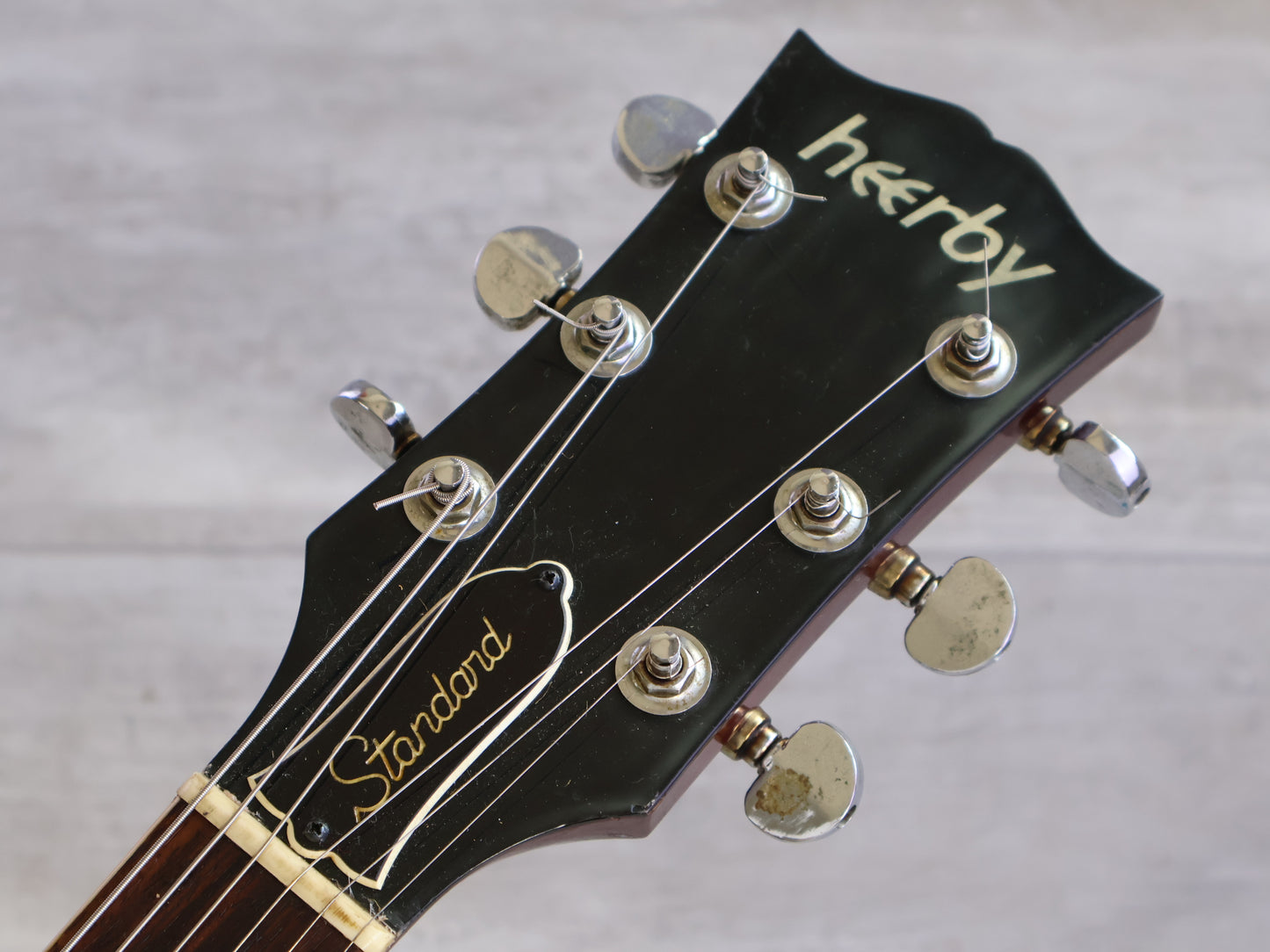 1970's Heerby Japan (by Kasuga) LS-500BS Les Paul Standard (Brown Sunburst)