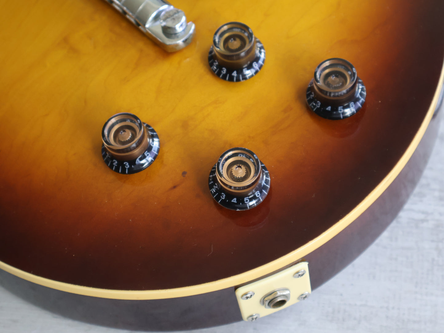 1970's Heerby Japan (by Kasuga) LS-500BS Les Paul Standard (Brown Sunburst)