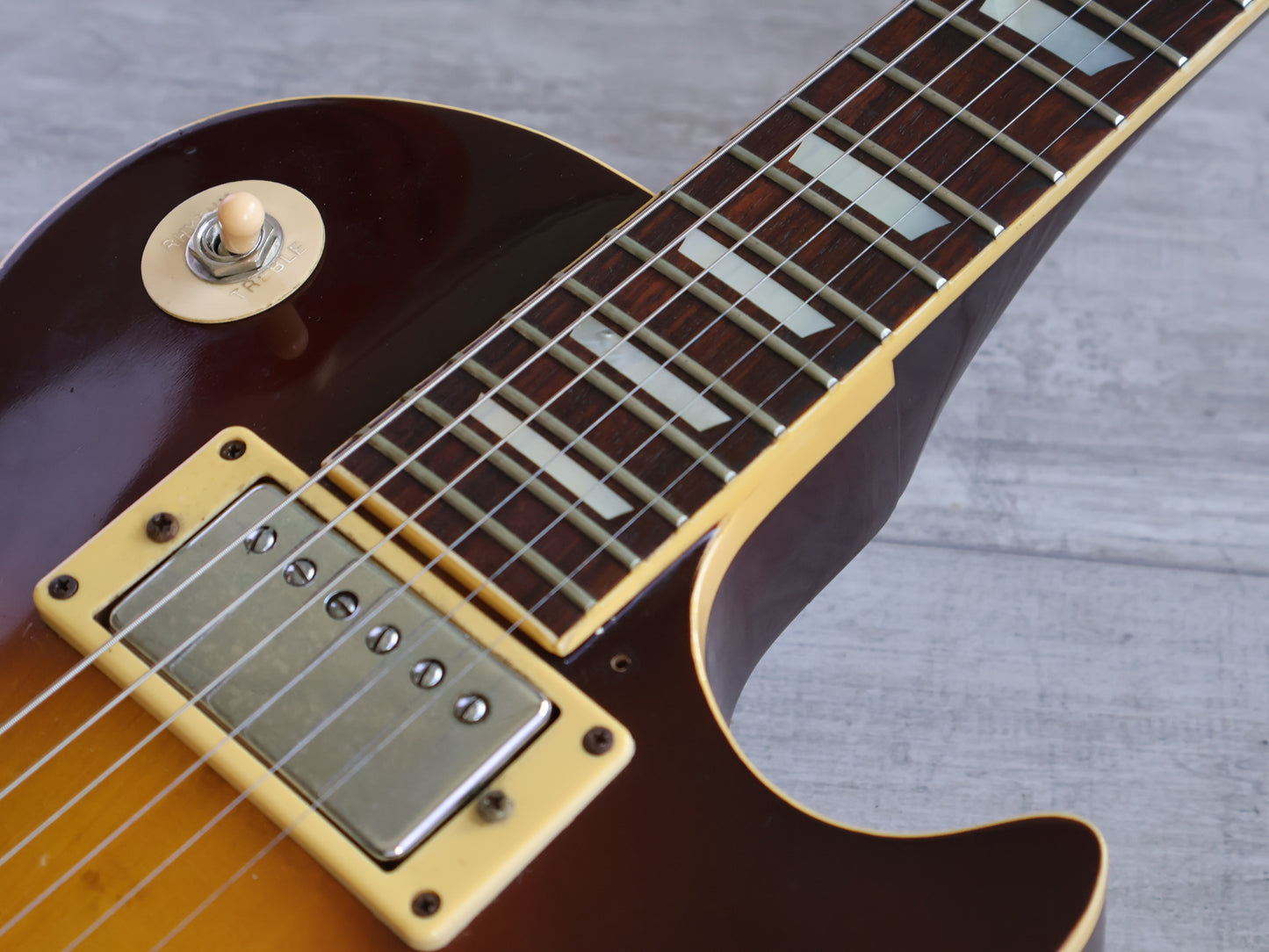 1970's Heerby Japan (by Kasuga) LS-500BS Les Paul Standard (Brown Sunburst)