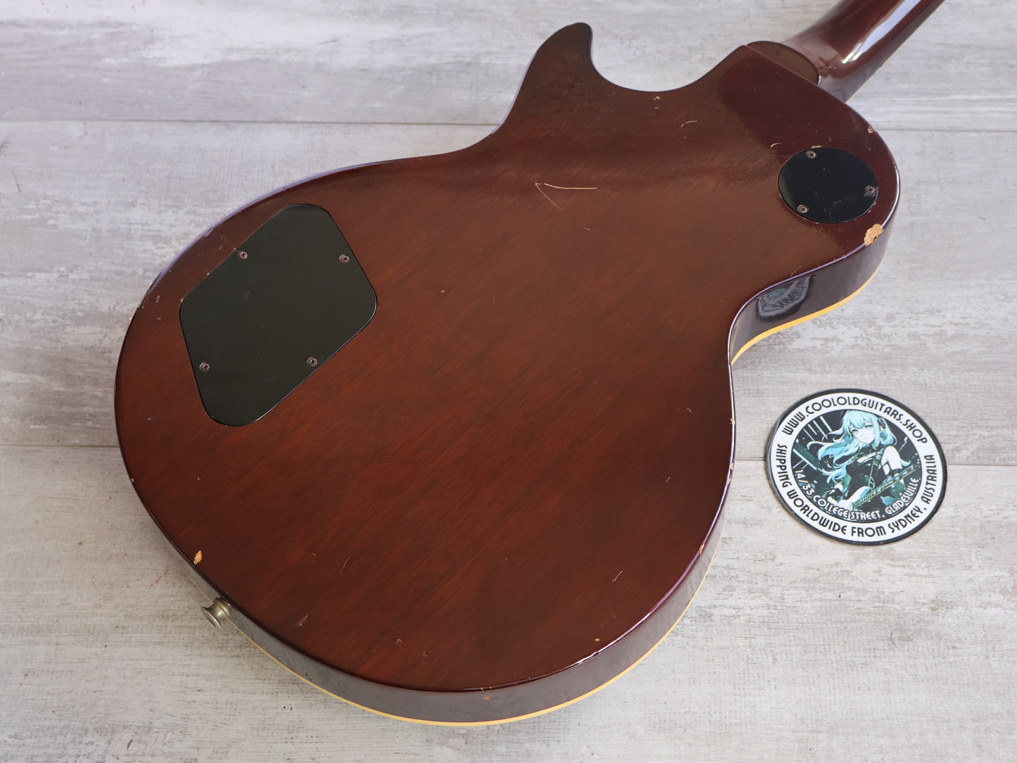 1970's Heerby Japan (by Kasuga) LS-500BS Les Paul Standard (Brown Sunburst)