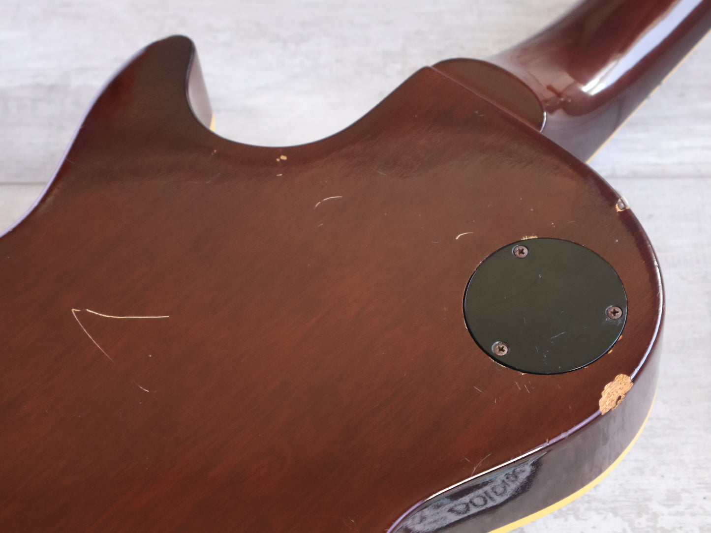 1970's Heerby Japan (by Kasuga) LS-500BS Les Paul Standard (Brown Sunburst)