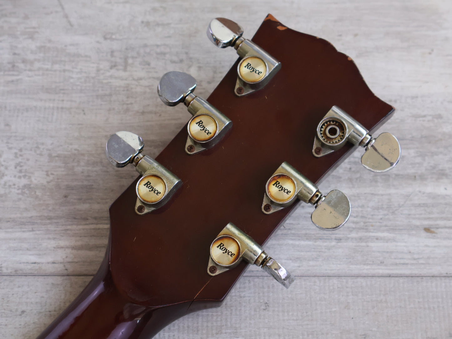 1970's Heerby Japan (by Kasuga) LS-500BS Les Paul Standard (Brown Sunburst)