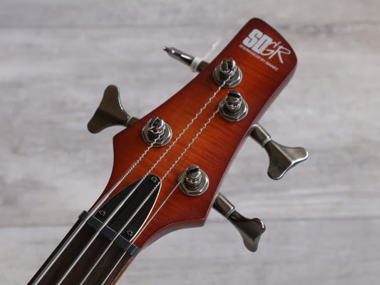 2006 Ibanez Korea SR900FM SDGR Neckthrough Bass w/Bartolini's