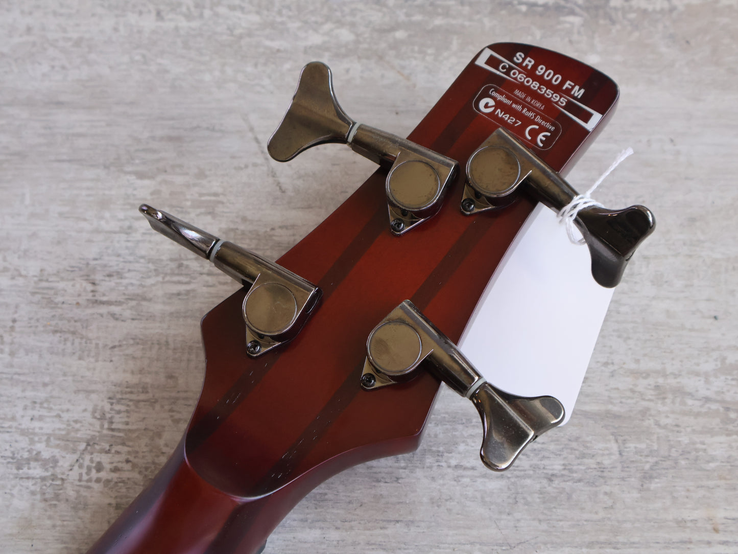 2006 Ibanez Korea SR900FM SDGR Neckthrough Bass w/Bartolini's