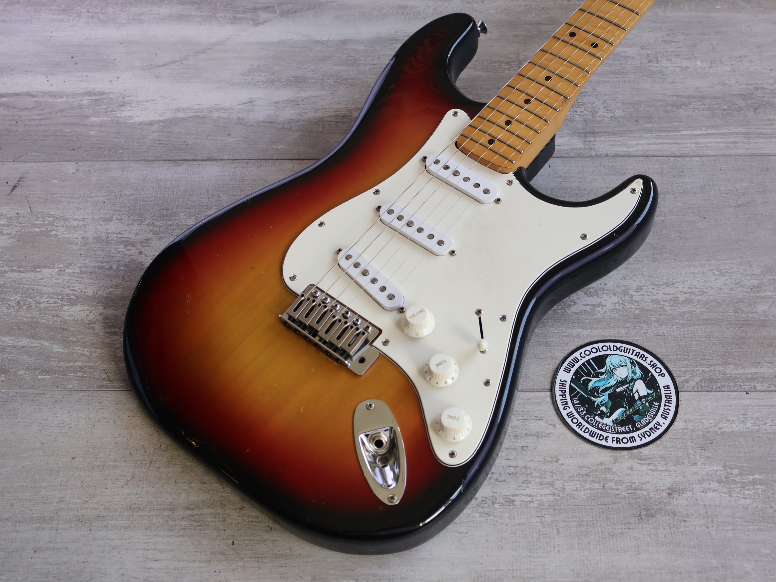 1978 Greco Japan SE-500 Super Sounds S-Style (Sunburst) – Cool Old