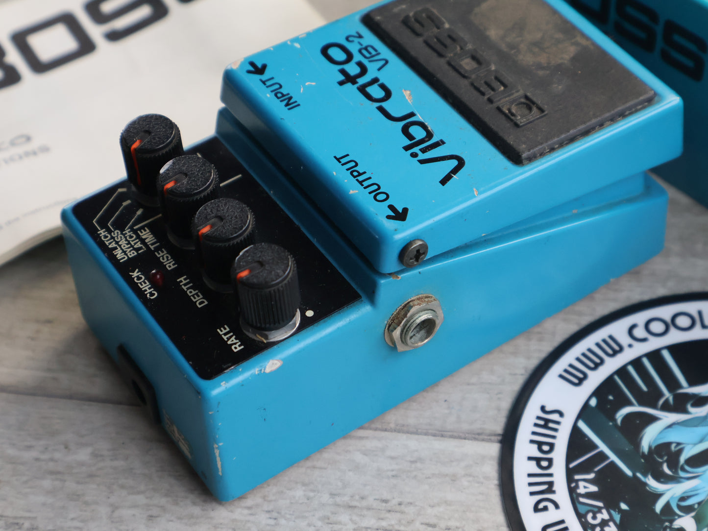 1983 Boss VB-2 Vibrato Pedal w/Box