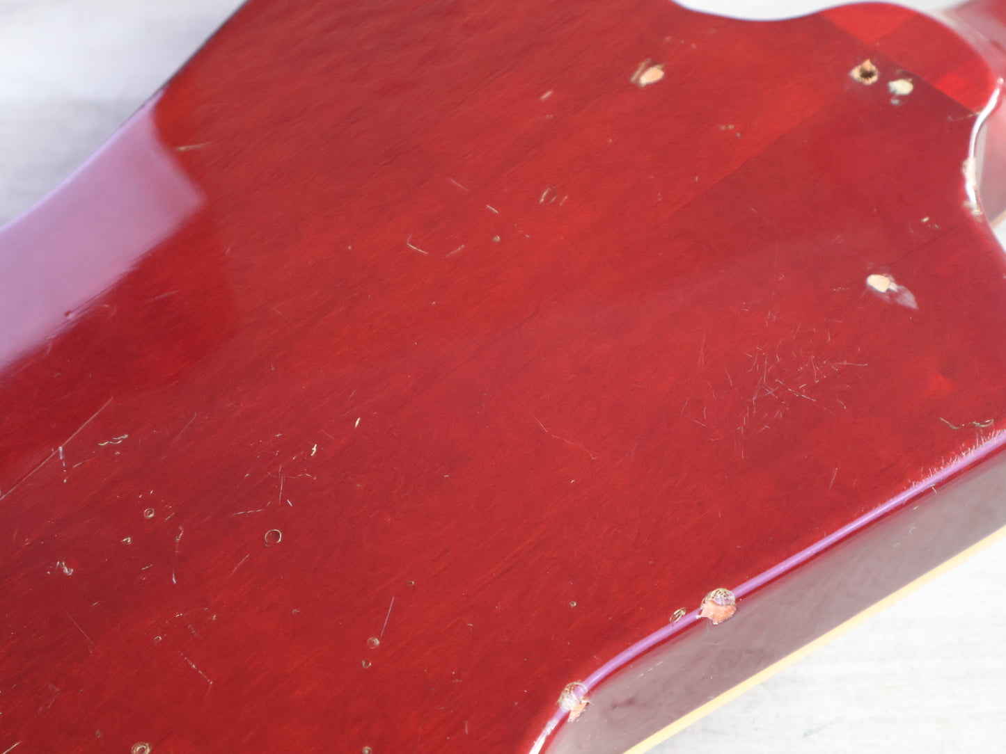 1978 Greco Japan EX800HR "Rick Nielsen" Explorer (Cherry Sunburst)