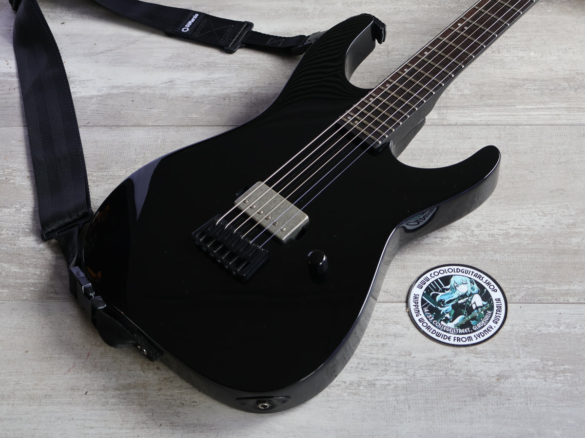 2024 ESP LTD M-201 Baritone Electric Guitar (Black)
