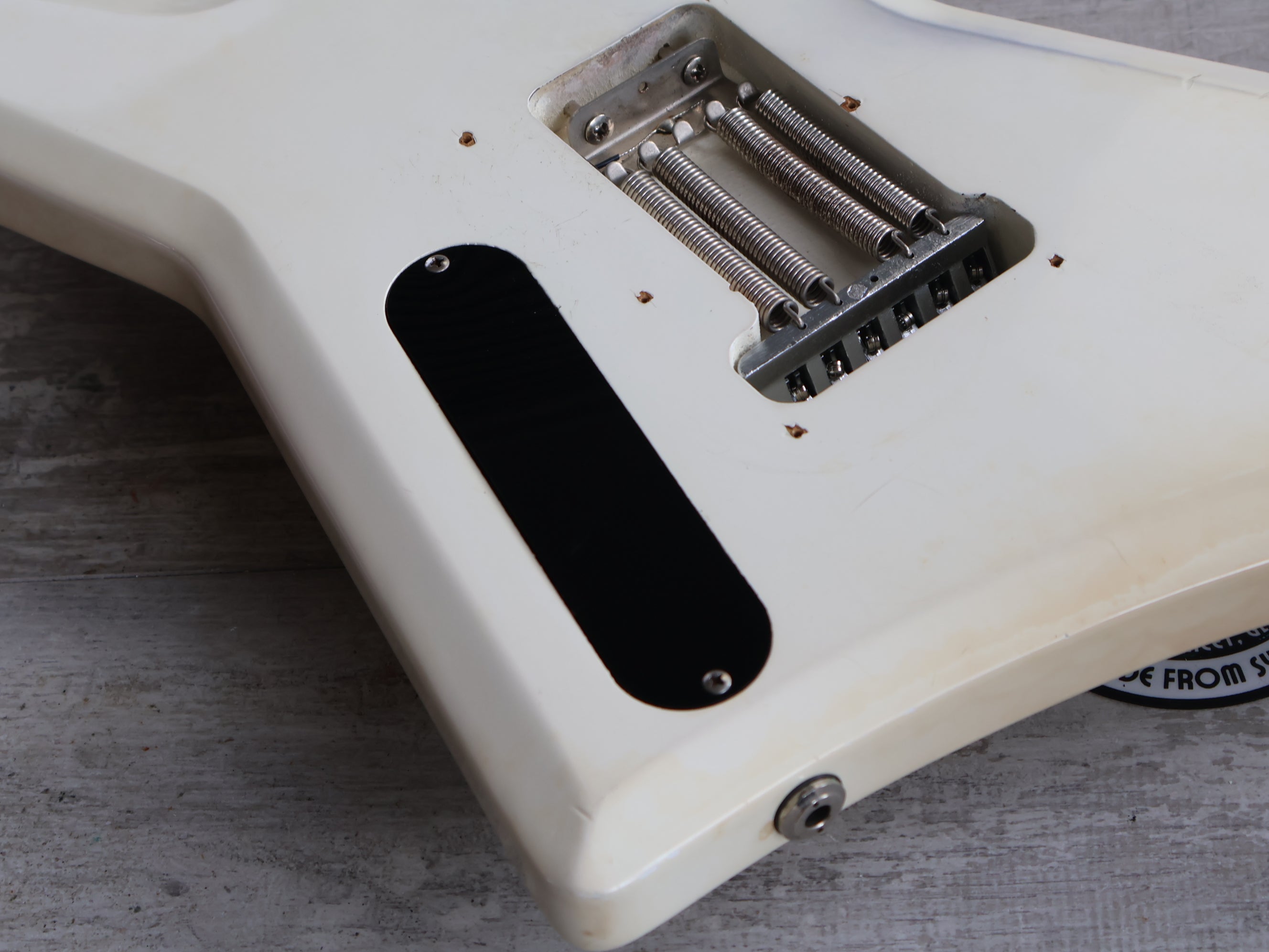 1982 Tokai F-55 Super Edition Explorer/Random Star (Vintage White